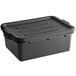 A black polypropylene Choice drain box with a lid.