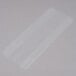 A clear LK Packaging plastic food bag on a white surface.