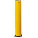 A yellow A-Safe iFlex&trade; bollard with a white border.