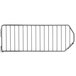 A metal divider rack for Quantum chrome wire mesh bins.