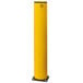 A yellow A-Safe iFlex™ bollard with a white border.