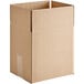 A Lavex cardboard shipping box with a brown stripe.