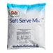 A white bag of DOLE Pomegranate Soft Serve Mix with blue text.