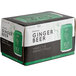 A 6-pack of 18.21 Bitters Ginger Beer on a table.