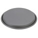 An American Metalcraft hard coat anodized aluminum pizza pan with a grey round lid.