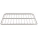 A Garland metal oven rack with a wire grid on it.