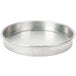 An American Metalcraft aluminum round cake pan.