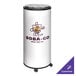 A white IRP Merch III insulated cooler with a logo on it.