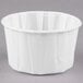 A Solo white paper souffle cup.