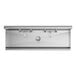 A Regency stainless steel wall-mounted hand sink with two faucets.