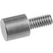 A Solwave stainless steel shelf pin for heavy-duty commercial microwaves.