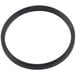 A black rubber ring.