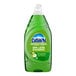 A green bottle of Dawn Ultra Antibacterial Apple Blossom dish soap.