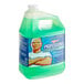 A green jug of Mr. Clean Professional Greasy Floor Cleaner with a man on the label.