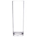 GET H-14-CL (H14) 14 oz. Customizable SAN Plastic Tom Collins Glass