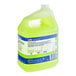 A green jug of Mr. Clean Professional finished floor cleaner on a white background.