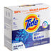 A box of Tide laundry detergent powder plus bleach weighing 8.06 lb. (129 oz.).