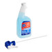 A blue Spic and Span bottle of cleaning spray.