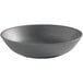 An American Metalcraft gray matte melamine bowl.