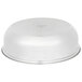 A silver stainless steel bowl with a lid.