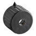 A black plastic cylinder with a pointy hole in the top.