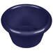 A navy blue Thunder Group melamine ramekin.