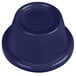 A navy blue Thunder Group smooth melamine ramekin.