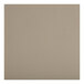A close-up of a taupe vinyl padded seat on a Lancaster Table & Seating swivel bar stool.