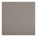 A close-up of a dark gray vinyl seat on a Lancaster Table & Seating wood ladder back bar stool.