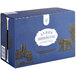 A blue box of Lyre's American Malt and Cola cans with a label.