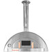 A WPPO stainless steel professional outdoor pizza oven with a tall pipe.