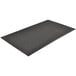 A black rectangular Notrax anti-fatigue mat with a black border.