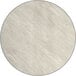 A white Lancaster Table & Seating round table top with a slate gray circle.