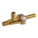 A brass stove gas valve for MainStreet Equipment E24, E36, and E60 Series.