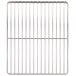 A stainless steel Main Street Equipment oven rack with a metal grid.