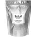 A white bag of green plantain powder with a black label.