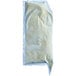 A white White Toque bag with a yellow substance inside.