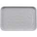 A white rectangular GET Roca melamine plate.