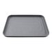 A grey rectangular GET Roca melamine tray.