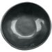 A black GET Cosmo melamine bowl with a stardust pattern.