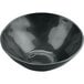 A black GET Cosmo melamine bowl with a white stardust design.