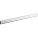 A white metal bar with metal ends.