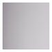 A nickel gray square Lancaster Table & Seating outdoor table with barstools on a white background.