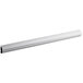 A white metal rectangular tag strip with a long handle.