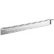 A white metal rectangular evaporator cover with holes.