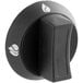 A black MainStreet Equipment burner knob with white text.