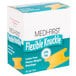 A white and blue box of 40 Medique knuckle bandages.