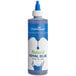 A bottle of Chefmaster Natural Royal Blue liquid food coloring.