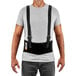 A man wearing an Ergodyne ProFlex back brace.