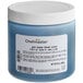 A blue container of Chefmaster Sky Blue Gel Food Coloring with a white lid.